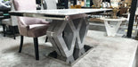 Majestic Grey Marble Dining Table only