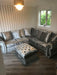 Windsor crushed velvet corner sofa range