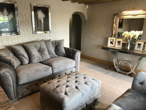 Rachel 3+2 plush velvet sofa range