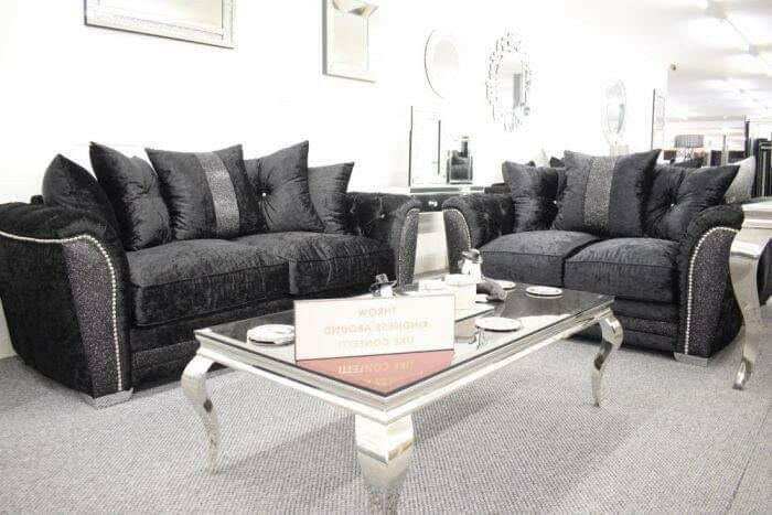 Black glitter clearance coffee table
