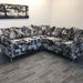 Allison 3+2 lustro velvet sofa range