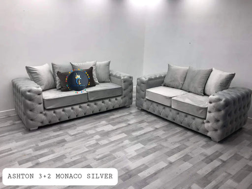 Ashton premium plush velvet 3+2 sofa range