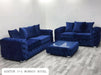 Ashton premium plush velvet 3+2 sofa range