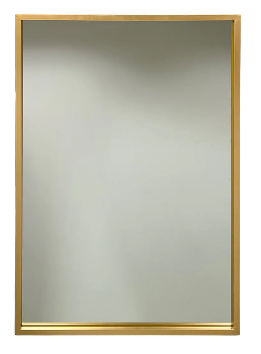 Wall Mirror Gold Frame Rectangular
