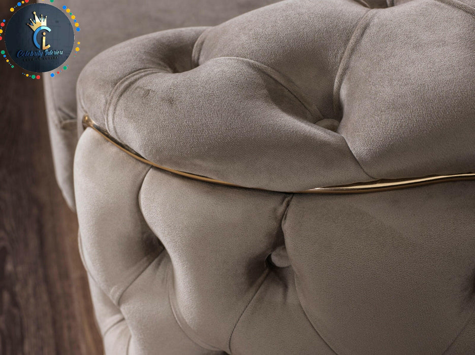 Khalifah corner sofa range plush velvet - choose combination