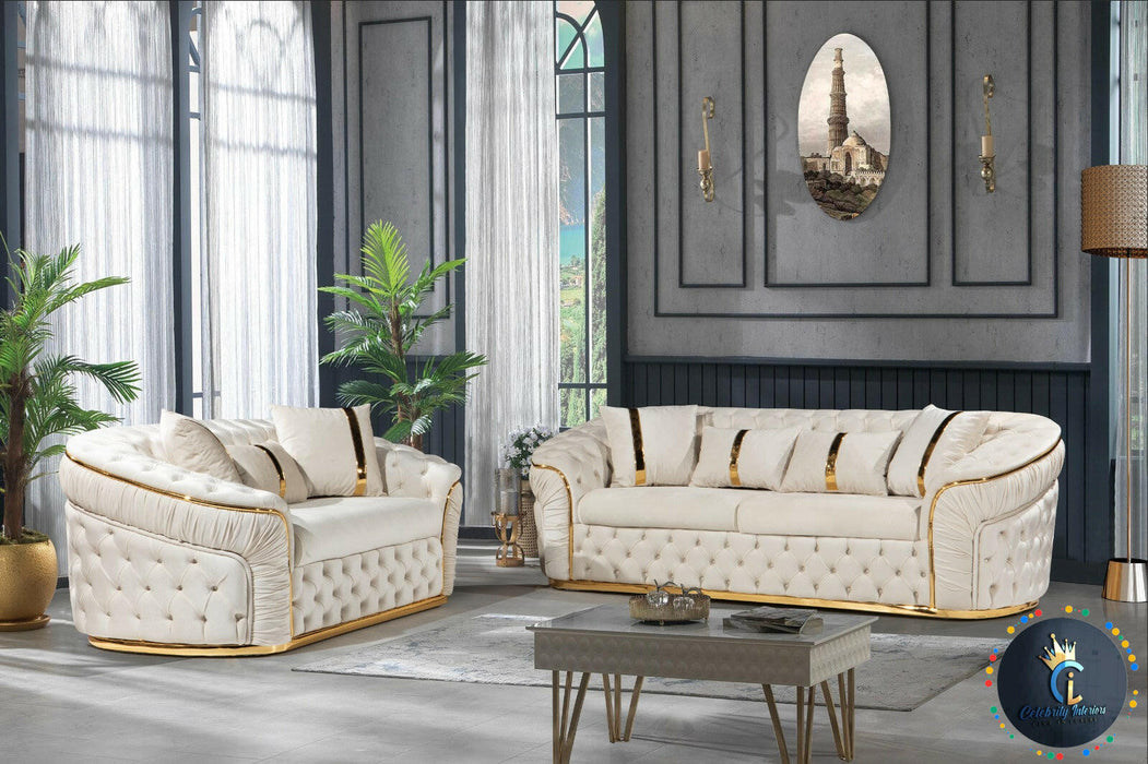 Ambassador 3+2 sofa range plush velvet