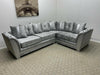 Luxury Essex lustro crushed velvet corner sofa range