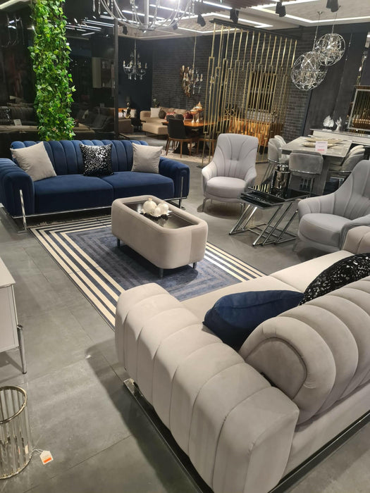 Genova 3+2 Seater Sofa plush velvet