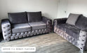 Ashton premium plush velvet 3+2 sofa range