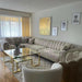Genova corner sofa range in plush velvet