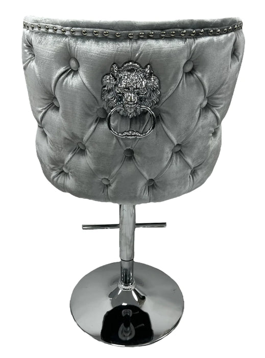 Lewis Brushed Velvet Bar stool