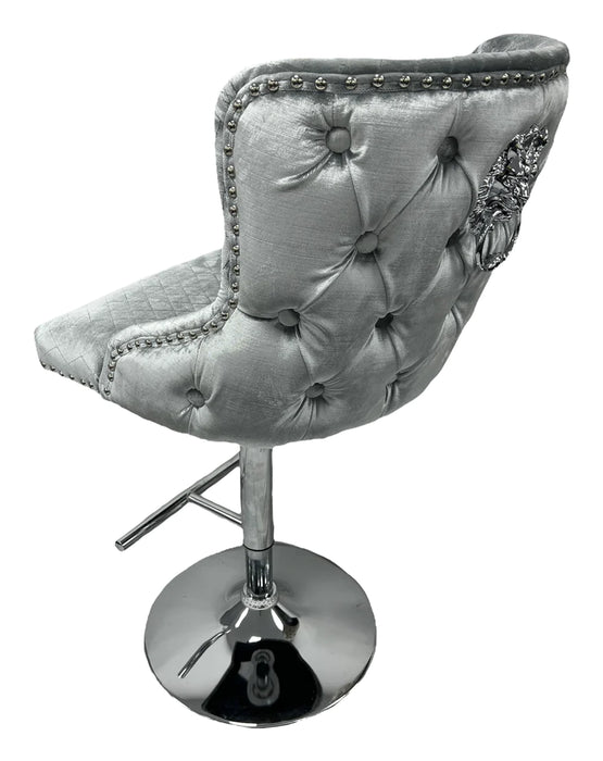 Lewis Brushed Velvet Bar stool