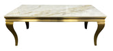 Lewis Gold 1.2m Ceramic Coffee Table