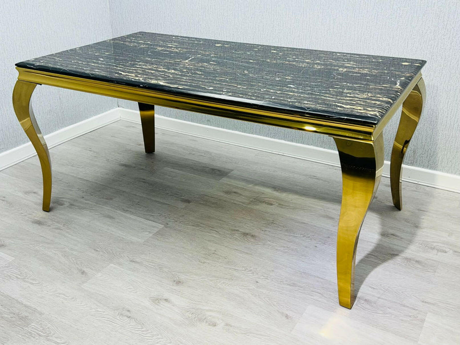 Sofia Dining Table - Black Or Cream 4 Sizes