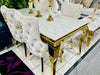 Sofia Dining Table - Black Or Cream 4 Sizes