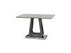 Zermatt Extendable Dining Table(160 – 200) (Grey Ceramic) with 6 Zermatt Chairs