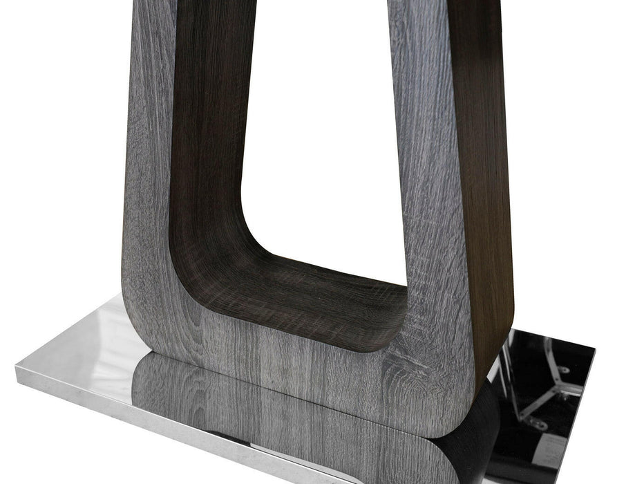 Zermatt Extendable Dining Table(160 – 200) (Grey Ceramic) with 6 Zermatt Chairs