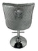 Mayfair Brushed Velvet Bar stool Lion Knocker