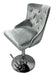 Mayfair Brushed Velvet Bar stool Lion Knocker