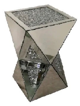 Crushed diamond online lamp table