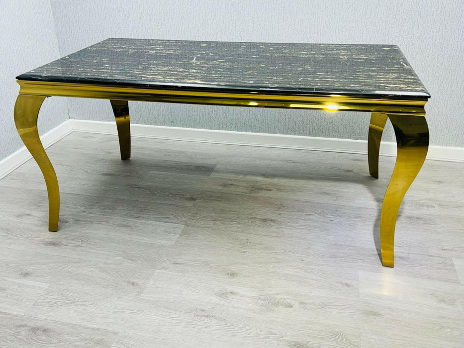 Sofia Dining Table - Black Or Cream 4 Sizes