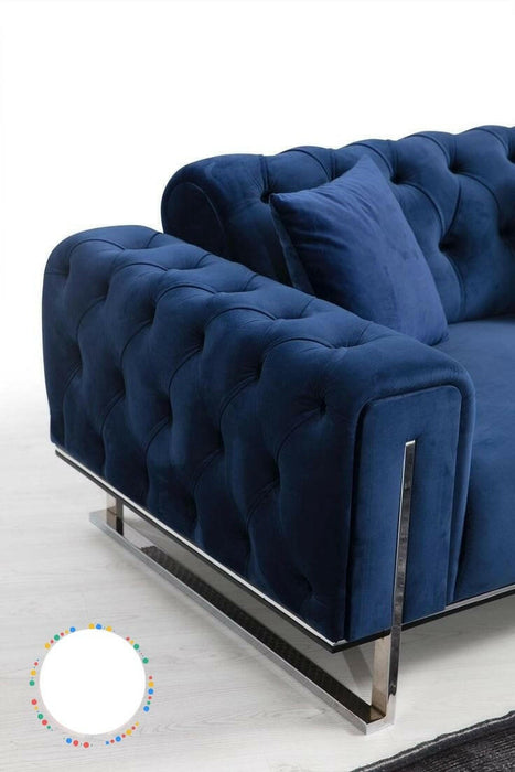 Scarlet 3 Seater Sofa Plush Velvet