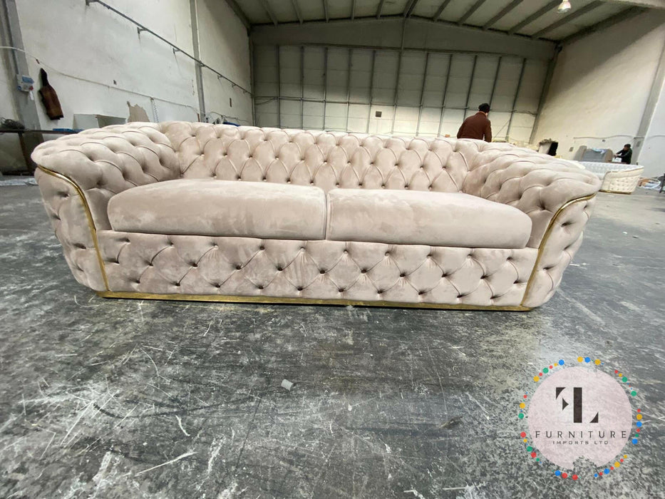 Khalifah Sofa 3+2 Range Plush Velvet - Choose Combination