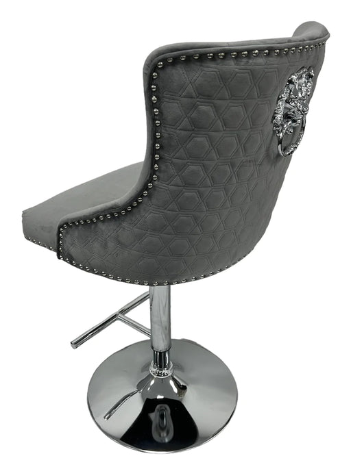 Milan Brushed Velvet Bar stool