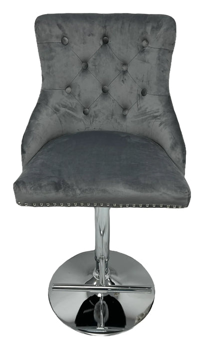 Milan Brushed Velvet Bar stool