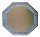 LED Crushed Diamond Hexagonal Wall Mirror