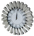 Starburst mirrored clock