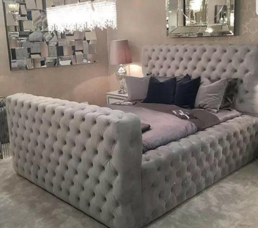 Ambassador plush velvet bedframe