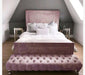 Onyx Crushed Velvet Bedframe