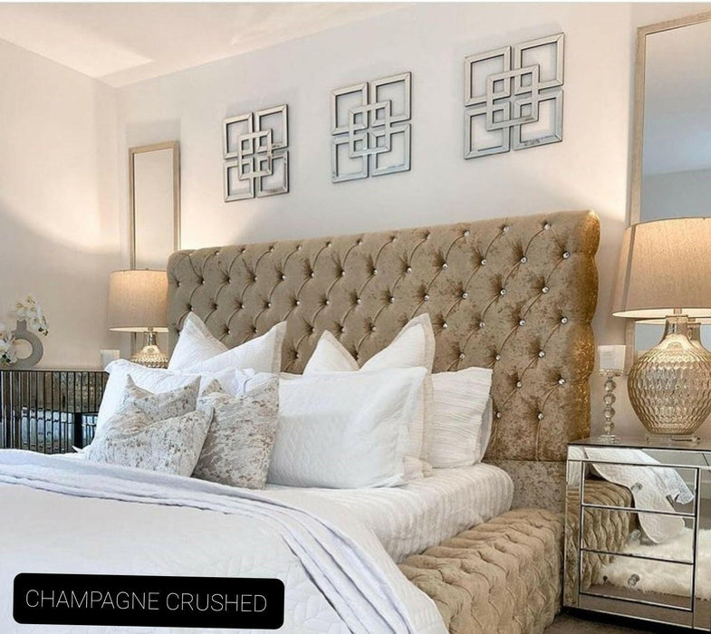 Parkland Crushed Velvet Bedframe
