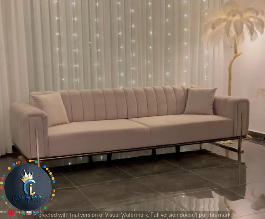 Chrometrimsofa goldtrimsofa velvetsofa dubaisofacollection plushvelvetsofas luxurysofa uniquesofas furniture sofas sofa cornersofa 3+2sofa homedecor design interiordesign livingroom home furnituredesigns love bespoke bespokesofas