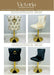 Victoria Gold Detailing Knocker back Barstools
