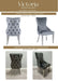 Victoria Gold Detailing Knocker back Dining Chair