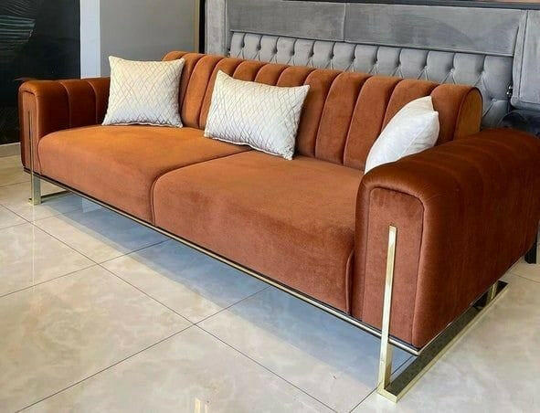 Genova 3+2 Seater Sofa plush velvet