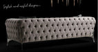 Hermes 3+2 sofa plush velvet