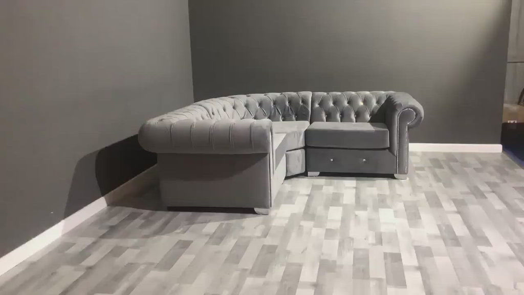 Richmond chesterfield corner sofa