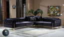 scarlet corner sofa range in plush velvet