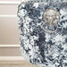 Valentino Silver Lustro Barstool - Lion Knocker