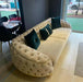 Khalifah special 3 seater plush velvet