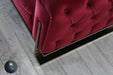 scarlet corner sofa range in plush velvet