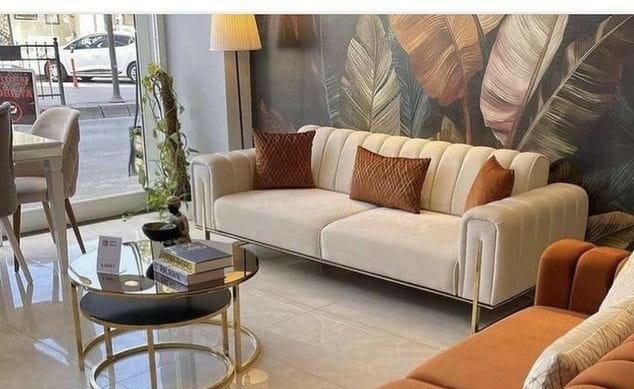 Genova 3+2 Seater Sofa plush velvet